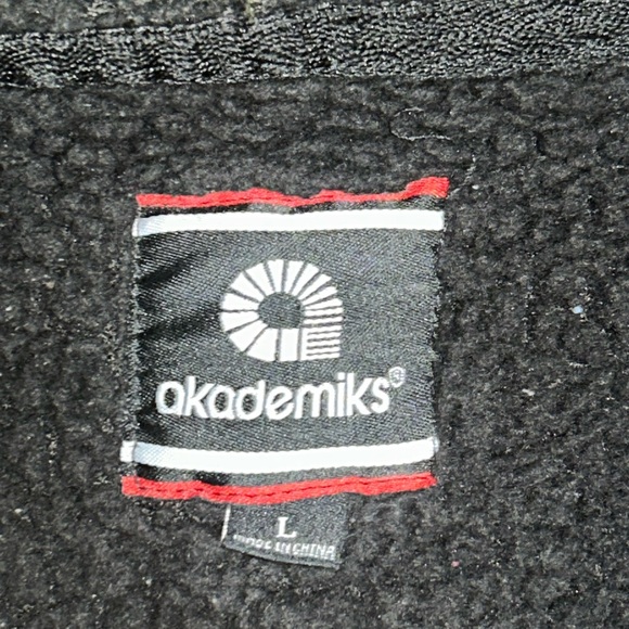 Akademiks Y2K Vintage Large Sherpa-Lined Men’s Streetwear Hoodie - EUC - Picture 7 of 9